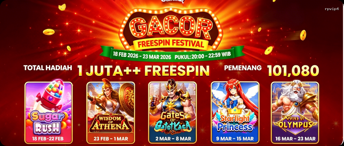 Login rpvip4 Sekarang Bonus Melimpah